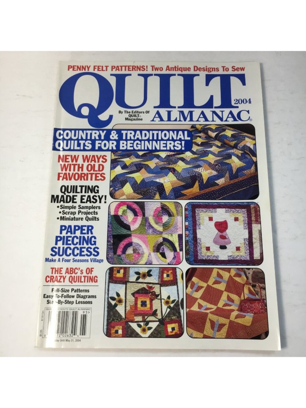 Quilt Almanac 2004 Magazine Quilting Patterns
